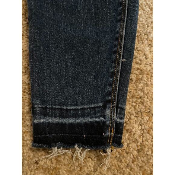 Spanx Distressed high waisted shapewear ankle skinny jeans size small - Picture 6 of 7